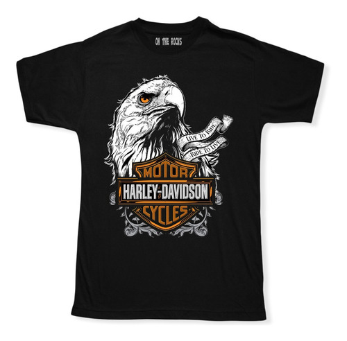 Playera Harley Davidson Aguila Bikers