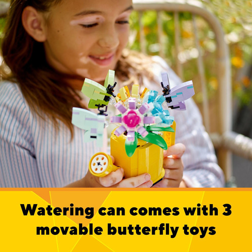 Juguete De Construcción Lego Creator 3 En 1 Con Flores En Re