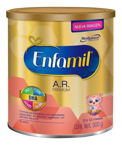 Fórmula Infantil Enfamil Premium A.r. 900 Grs