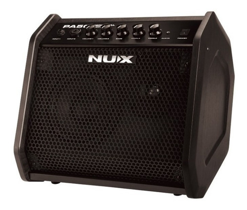 Amplificador 50w Nux Pa50 Teclado Bateria Microfono Guitarra