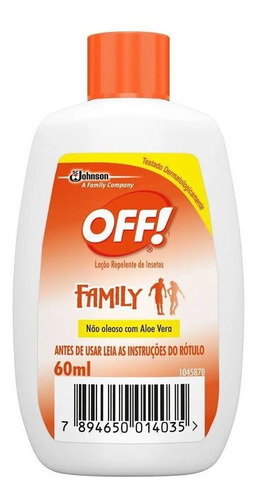 Repelente Off Loção 60ml
