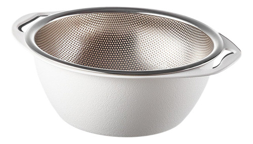 Cesta Coladora De Acero Inoxidable, Escurridor De M
