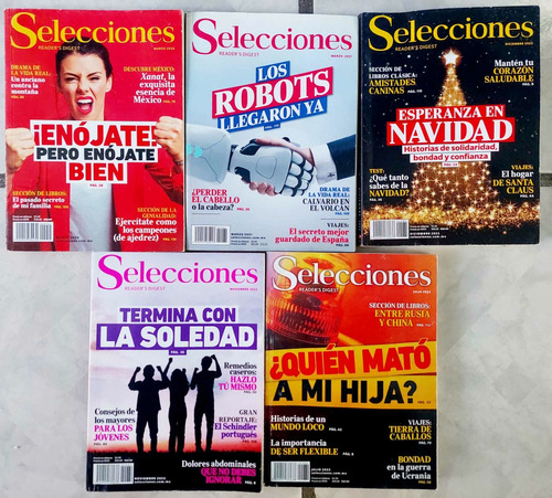 5 Revista Selecciones Reader's Digest. #1 (Usado)