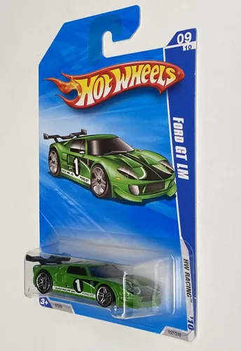 Miniatura Hot Wheels Ford GT LM Corrida HW Verde 1:64 | MercadoLivre