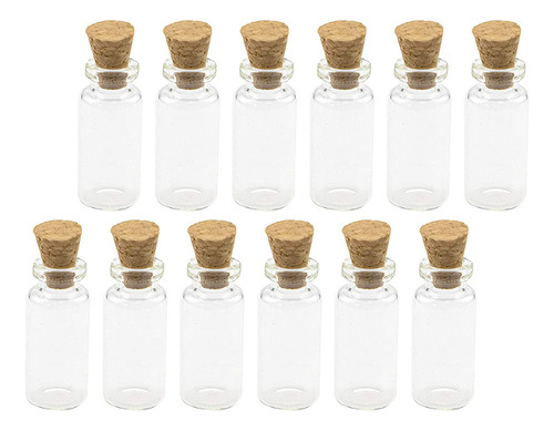 Frascos De Vidrio, Botella De Corcho, Botella De Deseos, 100