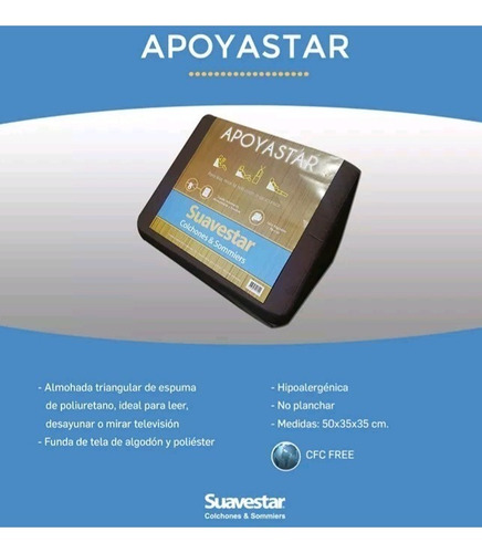 Imagen 2 de 4 de Almohada Suavestar Apoyastar Envio Gratis !