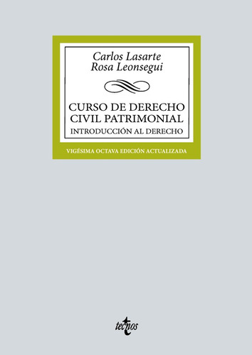 Libro Curso De Derecho Civil Patrimonial - Lasarte Alvare...