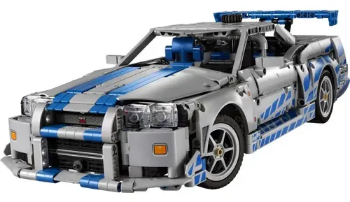 Naked City ボックスセット Lego Technic Nissan Skyline Gtr Velozes E Furiosos - 42210 | Frete