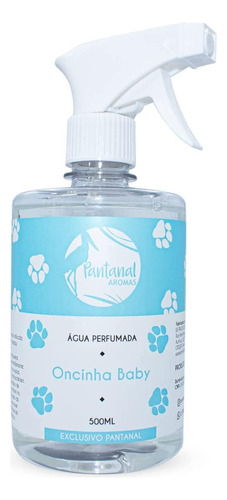 Água Perfumada Aroma Oncinha Baby 500 Ml Pantanal Aromas