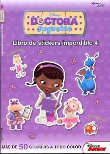 Doctora Juguetes Libro De Stickers Imperdible 4