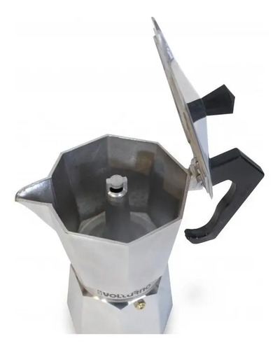 Cafetera Volturno 12 Pocillos Clássica Aluminio Pulido | Envío gratis