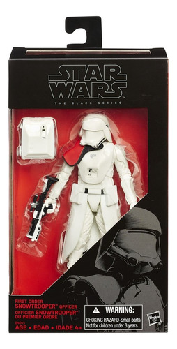 Figura Starwars Black Series First Order Snowtrooper Officer