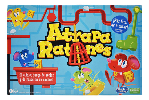 Atrapa Ratones Clasico Facil De Montar Juego De Mesa Hasbro