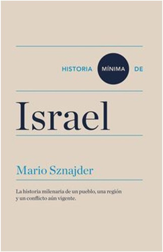 Historia Minima De  Israel