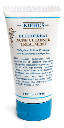 Kiehls Tratamiento Limpiador Herbario Azul Del Acné 5oz (5.