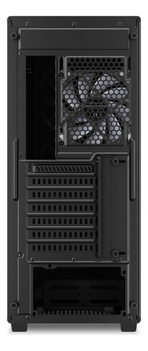 Gabinete Gamer Sharkoon Vk2 Rgb Cristal Templado Atx Usb 3.0 Color Negro