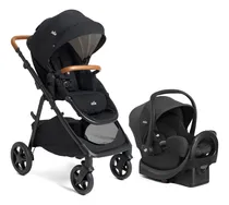 Comprar Coche Bebe Joie Ginger Travel System Con Huevito Y Base Color Shale Chasis Negro
