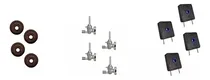 Comprar 4 Borrachas,registros Ramal E Interruptores Cooktop Fischer