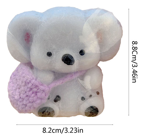 Lindo Oso Pellizco Para Aliviar El Estrés Y Ventilar Los Jug