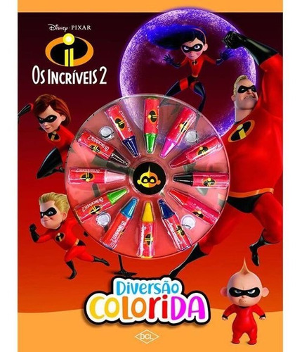 Disney - Diversão Colorida - Os Incríveis 2 - 02ed