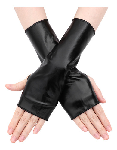 Guantes De Cuero Para Vestir, Negros, Para Hombre Y Mujer, L