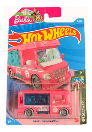 Hot Wheels Barbie Dream Camper Hw Getaways