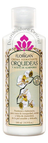 Crema Hidratante Orquídeas Con Aceite De Almendras Florigan 