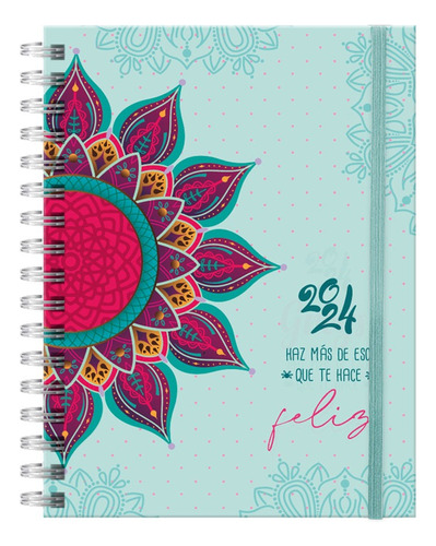 Cuaderno De Estudio A5 100 Hojas Mandala