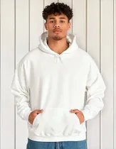 Comprar Polera Sudadera Con Capucha Y Bolsillo Canguro Unisex 