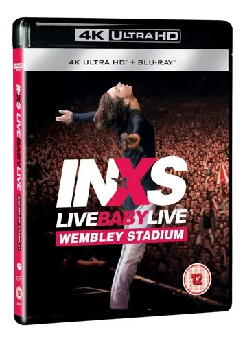4k + Blu-ray Inxs Live Baby Live - Estadio de Wembley - Lacrado