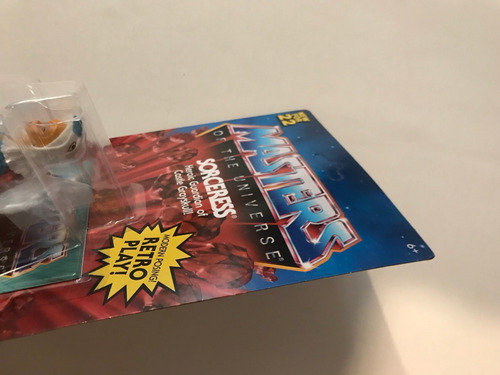 Sorceress Motu Origins Retro Play Carton Unpunched Hechizera (Usado)