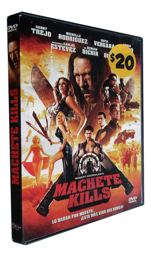 Dvds En Español, 6pzas (machete Kills, Juventud Inquieta. .) (Usado)