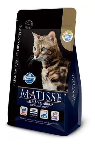 Comida Para Gato Matisse Salmao Arroz 2 Kg