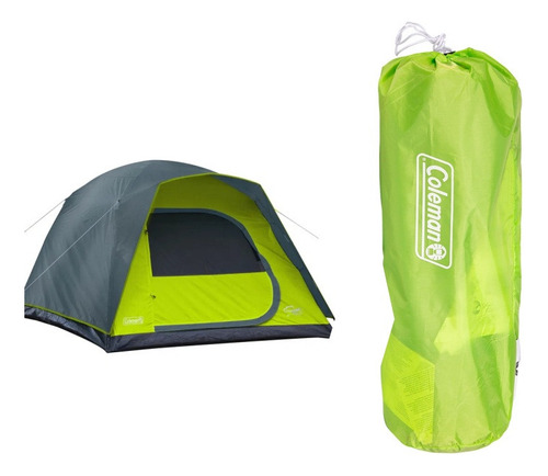 Barraca Coleman 2 Pessoas Iglu Impermeável Trilha Camping Cor Cinza