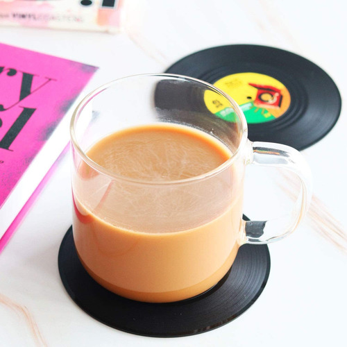 Posavasos Divertidos Para Bebidas | Juego De 12 Discos De Vi