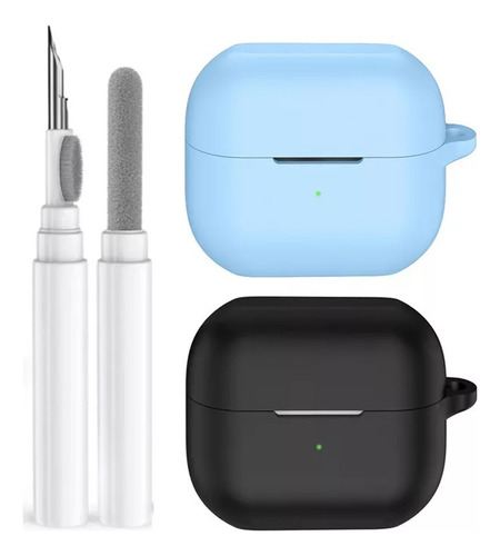- 2pcs Funda De Silicona Para Samsung Galaxy Buds3/3pro Case