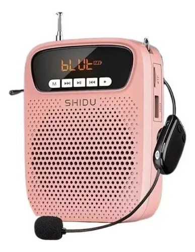 Amplificador De Voz Para Altavoz Docente Color Rosa