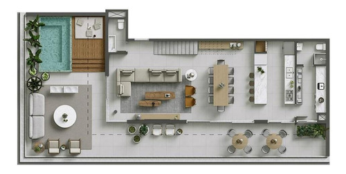 Imagem 7 de 30 de Apartamento Com 3 Dormitórios À Venda Com 4020m² Por R$ 1.689.661,00 No Bairro Juvevê - Curitiba / Pr - Jardim - 930044