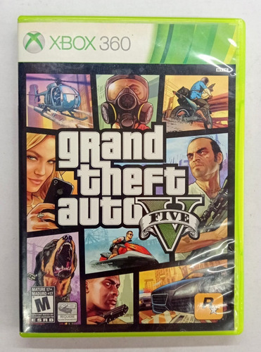 Grand Theft Auto V Xbox 360 B Rtrmx Vj (Usado)