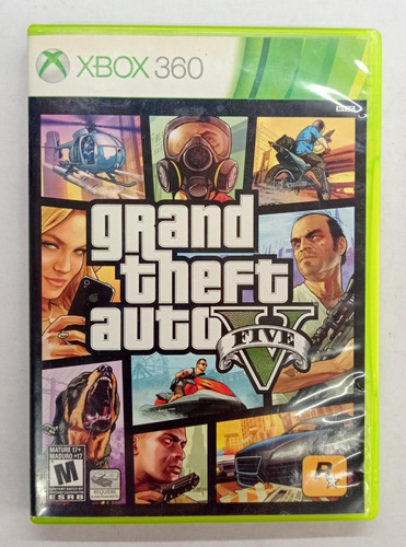 Grand Theft Auto V Xbox 360 B Rtrmx Vj