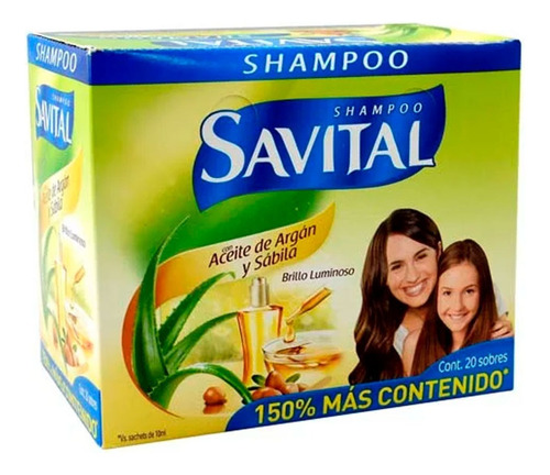 Acondicionador Savital X20 Sobr - mL a $2250