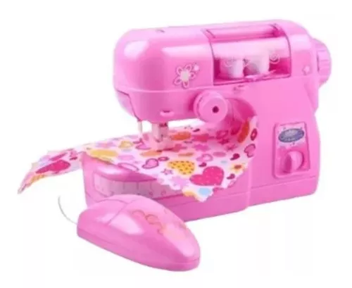 Maquina de coser grande cose de verdad + plancha de juguete para niñas -  Canela Hogar