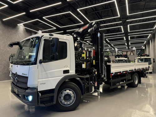 Caminhão Mb Atego 1719 4x2 2025 Guindauto Munck Argos 20t