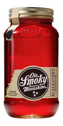 Whisky Ole Smoky Blackberry Moonshine 750ml 20°