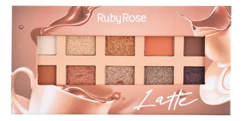 comprar Paleta de sombras de ojos Ruby Rose Latte HB-1051, mate\u002Fmetálico