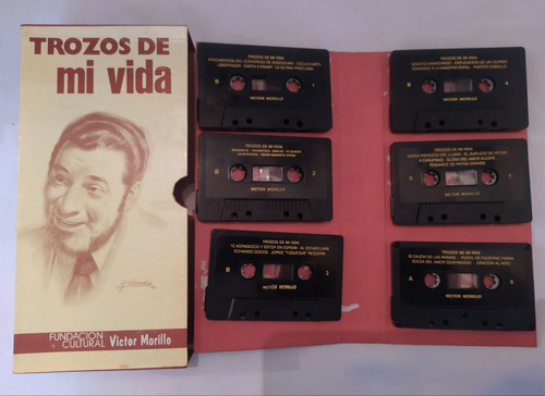 6 Casettes Victor Morillo Trozos De Mi Vida Colección Nueva