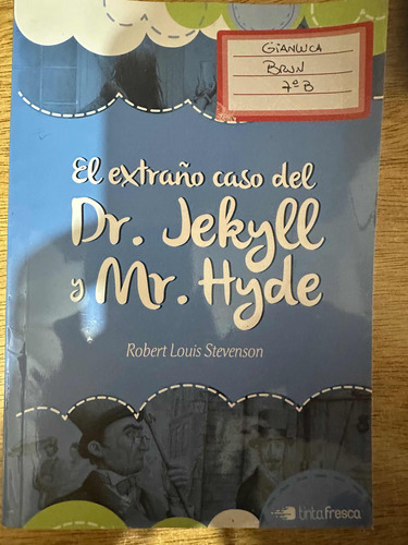 Libro El Extraño Caso Del Dr. Jekyll Y Mr. Hyde -tintafresca