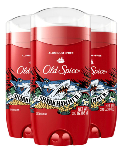 Old Spice Desodorante Sin Aluminio Para Hombres, Martillo De