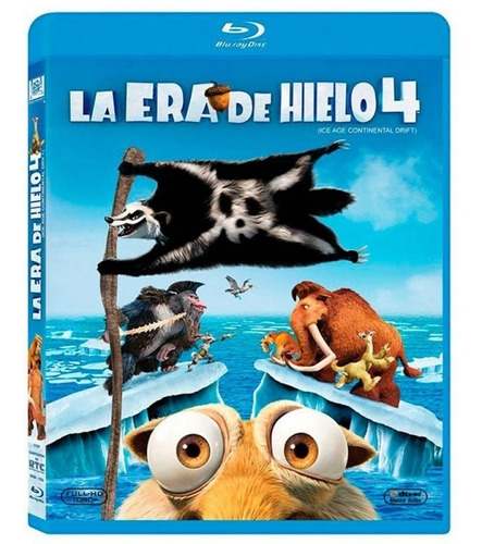La Era De Hielo 4 Pelicula Blu-ray + Dvd