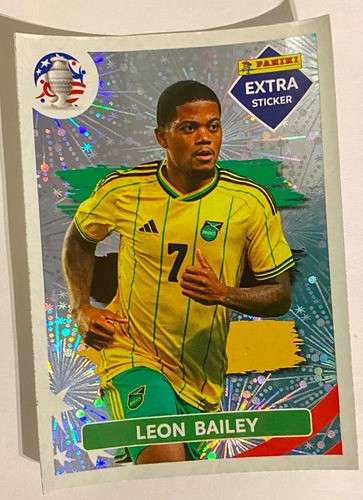 Panini Copa America 24 Figurita Jamaica Bailey Plata